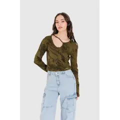 NOW - Crop Top Milan - Verde