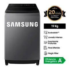SAMSUNG - Lavadora Carga Superior 19 kilos WA19CG6441BD