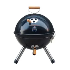 GENERICO - Parrilla a Carbón Portátil Negro Beef Maker 41cm x 32 cm.