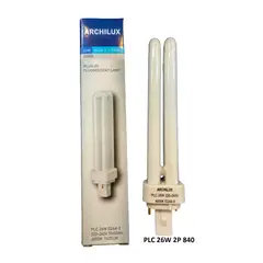 GENERICO - LÁMPARA FLUORESCENTE COMPACTA 26W 2P 840