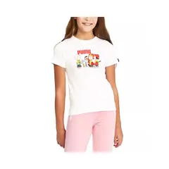 PUMA - Polo Peanuts Crew Neck Short Sleeve 2 Niñas