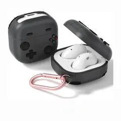 CASE - Protector de Audifonos Samsung Buds 2 Nintendo - Negro