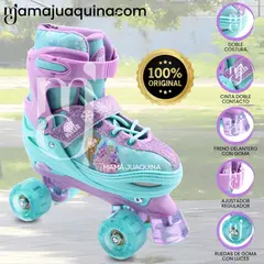 GENERICO - Patines para Niños «FAVORITE STAR» TALLA M 35-38 Purple