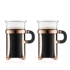 BODUM - Set de 2 vasos Chambord Cobre de 300ml