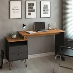 TU MESITA - Escritorio Minimalista Norris color HayaNegro