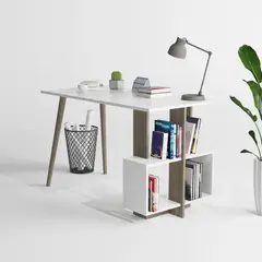 TU MESITA - Escritorio Vintage Rebeca color BlancoMarrón