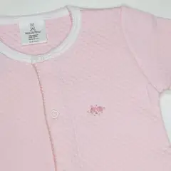 WAWA PIMA - PIJAMA BEBÉ NIÑA JACQUARD PINK ROSE