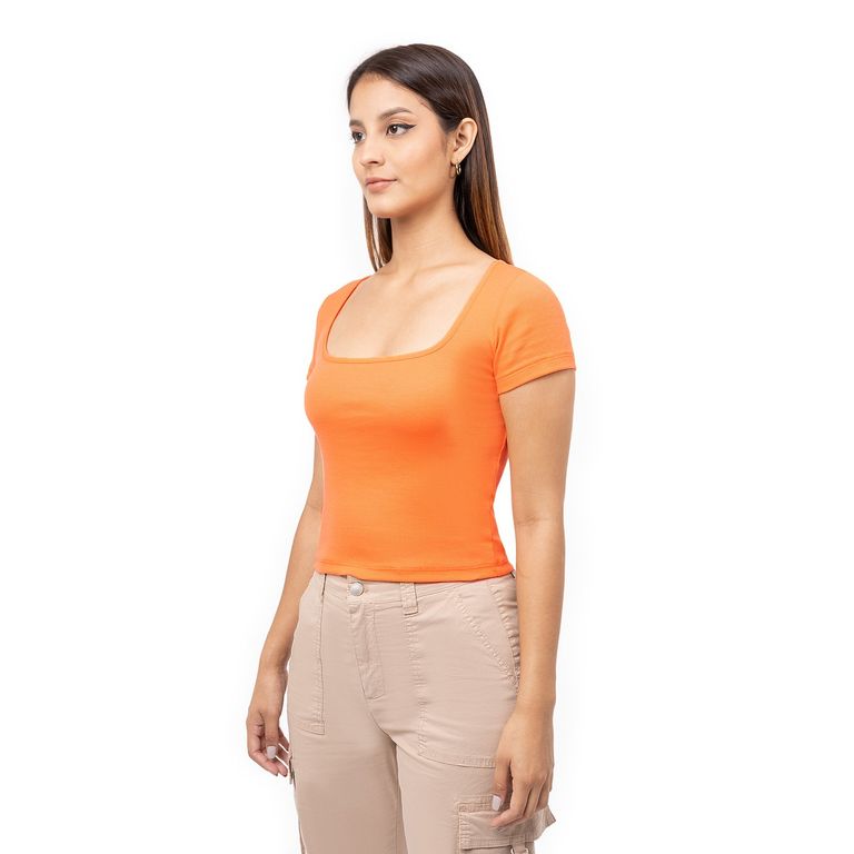 Polo Basico Rib Lycrado Ruyet Mujer