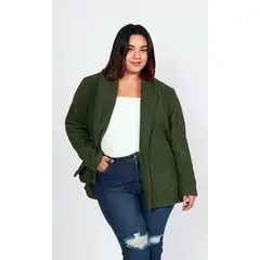 MISS LADY - Abrigo Sherpa Ursula - Verde