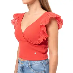 SQUEEZE - Polo Moda Rib Lycrado Mujer Yolie