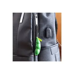 GENERICO - Pack 5 Llaveros de Guisantes Verdes Antiestrés