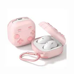 CASE - Protector de Audifonos Samsung Buds 2 Nintendo - Rosa
