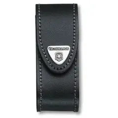 VICTORINOX - Estuche de Cuero Porta Navaja para Cinturón 4052031- Negro