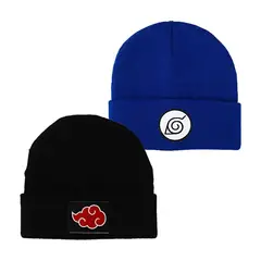GENERICO - Packx2 Gorro Beanie tipo Chullo Naruto