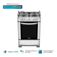MABE - COCINA DE 4 HORNILLAS CON HORNO 63 LTS CMP6015SG0