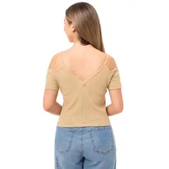 SQUEEZE - Polo Moda Rib Lycrado Mujer Darhya