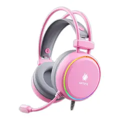 ANTRYX - Audífono con Micrófono Kirby 7.1 - Rosado