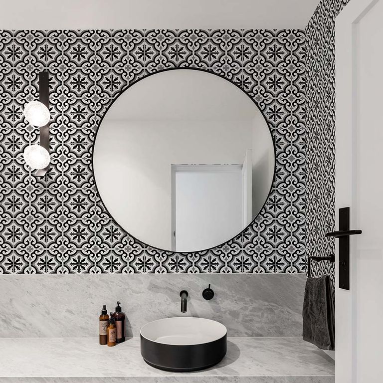 Papel Tapiz Oasis Grecian 052X10 Mts Black