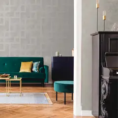 MULTITOP - Papel Tapiz Opulence Gilded Greek Key 052X10 Mts Pearl