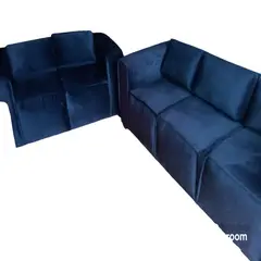 MOBILIARI - Remate Oulet Sofá Bekvam 3 2 - Azul marino