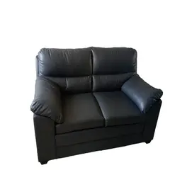 MOBILIARI - MP Oulet Sofá 2 asientos Aranxa Ultracuero - Negro