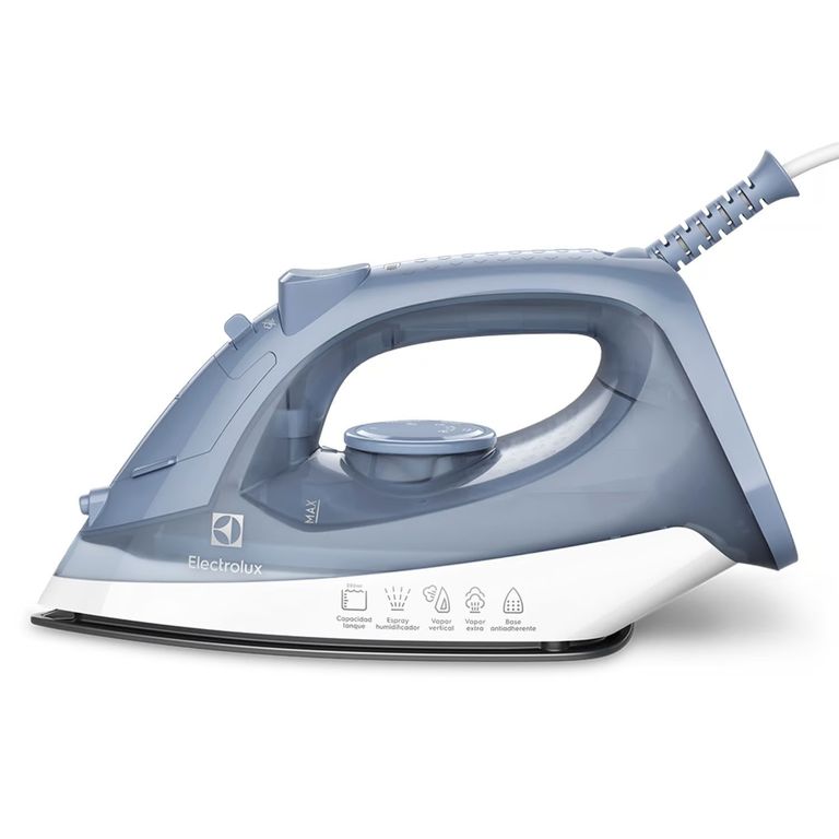 Plancha Vapor Efficient 1500w Azul