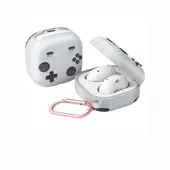 CASE - Protector de Audifonos Samsung Buds Pro Nintendo - Blanco