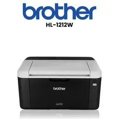 BROTHER - IMPRESORA LASER MONOCROMATICA HL - 1212W USB WIFI