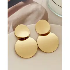 GENERICO - ARETES LARGOS REDONDOS