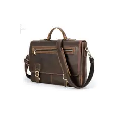 CONTACTS - Maletin Maleta de Cuero Genuino MB232 Hombres