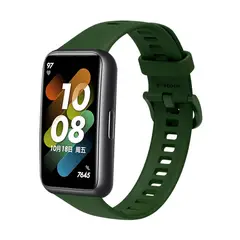 GENERICO - CORREA SILICONA PARA HUAWEI BAND 7 - VERDE