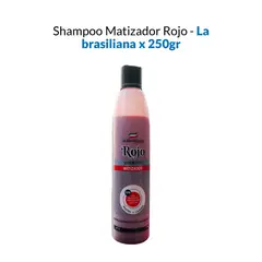 LA BRASILIANA - Shampoo Matizador Rojo 250Gr