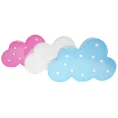 GENERICO - Lámpara Decorativa Led Mesa // Forma de Nube // 3 unidades