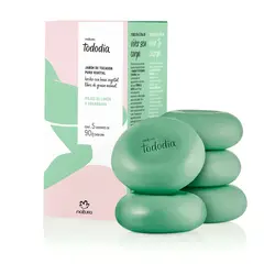 NATURA - Jabón en Barra Hojas de Limón y Guanabana Tododia x5 und de ekos