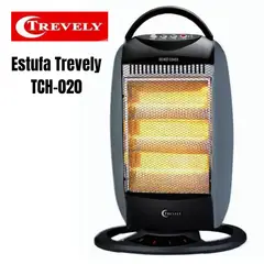 TREVELY - Calentador Electrico Halogeno - Estufa TCH-020