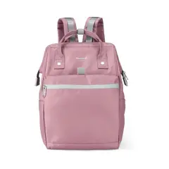 HIMAWARI - - Mochila escolar o de viaje porta Laptop Morado Claro
