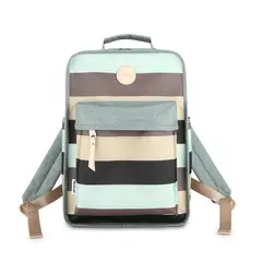 HIMAWARI - - Mochila escolar o de viaje porta Laptop H0827-6 Verde Agua