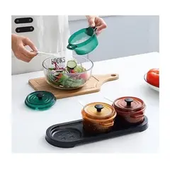 GENERICO - Condimentos con bandeja de tapa + cuchara