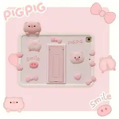 GENERICO - Funda 3D case para IPAD 10.2 2019 5 PINK CERDO