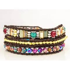 GENERICO - Pulsera envolvente de corazón imperial