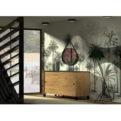 NACION MUEBLES - APARADOR GRECIA 2 PUERTAS COLOR DUNA NM