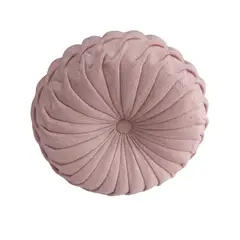 GENERICO - Cojín Decorativo Zenith Redondo Palo Rosa