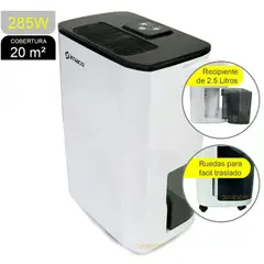 IMACO - Deshumedecedor Digital 2.5 Litros DHE1002