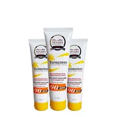 NEVADA NATURAL PRODUCTS - Protector Solar 90 Spf 100ml 3 Unidades