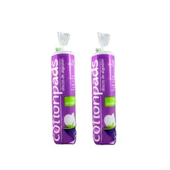 GENERICO - Discos De Algodón Cottonpads 120 Unid 2 Pack