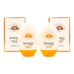 BIOAQUA - Sunscreen Protector 50 Spf Pa+++Bioaqua 50Gr 2 Unidades