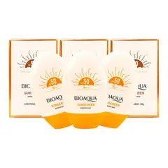 BIOAQUA - Sunscreen Protector 50 Spf Pa+++Bioaqua 50Gr 3 Unidades