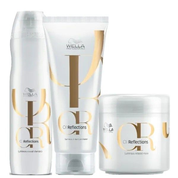 OIL REFLECTIONS Trío Shampoo 250 ml + Conditioner 200 ml + Mask 150 ml