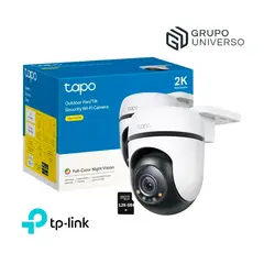 TP LINK - Cámara Vigilancia IP Exterior Tapo C510W 360° 2K 3MP + MicroSD 128GB