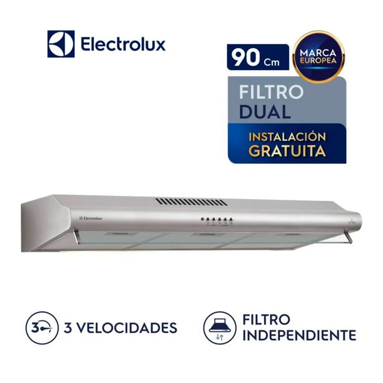 Campana Empotrable Eléctrico 90cm EJSE362TBIS Silver